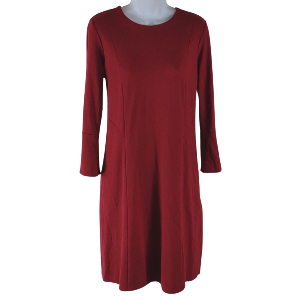 J. Jill ponte red dress Clearance